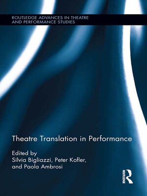 cover image of Theatre Translation in Performance